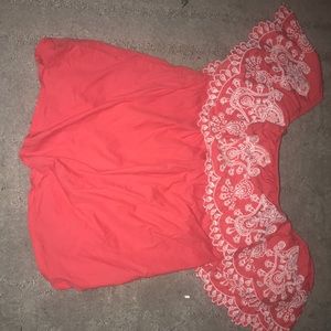Rue 21 off the shoulder top